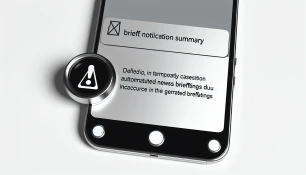 Apple временно приостанавливает работу AI-сервиса для краткого анонса новостей