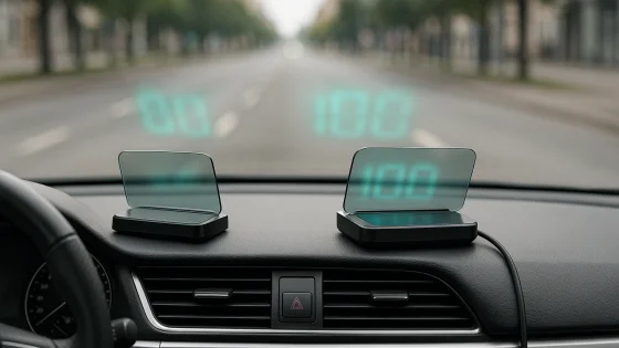 GPS-HUD или OBD2-HUD: как выбрать дисплей скорости