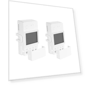 Умный выключатель питания с измерителем мощности, 20A, ESP32, LCD экран — Умные модули, Sonoff
