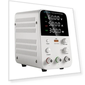 Программируемый регулируемый источник питания постоянного тока, 60V 5A — Сетевые фильтры и удлинители, WANPTEK