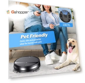 Робот-пылесос с функцией мытья пола, WiFi/Alexa/приложение — Роботы-пылесосы, onson