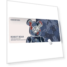 Коврик для мыши Robot Bear Extra Large — Коврики для мыши, Bearbrick