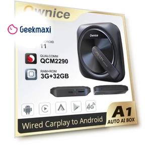 Android Auto Ai Box с поддержкой 4G LTE и GPS — Автоэлектроника и аксессуары, Ownice