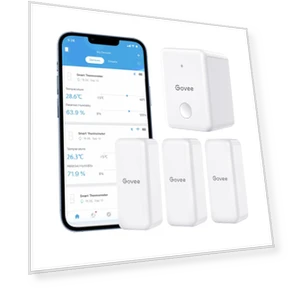Цифровой термометр-гигрометр с Wi-Fi — Комнатные термометры, Govee