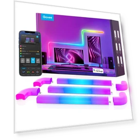 Настенный светильник Glide — Черные светильники, Govee
