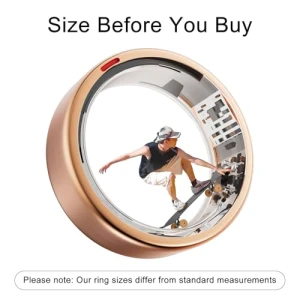 Умное кольцо для отслеживания сна, фитнеса, стресса и сердечного ритма — Умные кольца, POBOVi