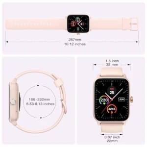 Умные часы для женщин с Alexa, мониторингом здоровья и 105+ спортивными режимами — Умные часы, Fitpolo