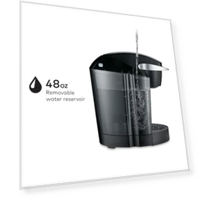 Кофеварка Keurig K-Classic для одной порции, с 3 размерами заваривания, съемный резервуар 1.42 л — Капсульные кофеварки, Keurig