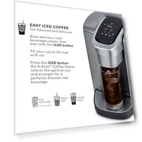 Кофемашина Keurig K-Elite, капсульная, с регулировкой крепости и температуры — Капсульные кофеварки, Keurig