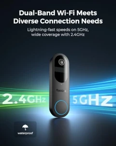 Беспроводная видеодомофонная камера 2K с батарейным питанием — Видеодомофоны, Reolink