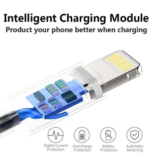 Кабель Lightning to USB для быстрой зарядки, совместимый с iPhone, iPad, iPod, MAILESI