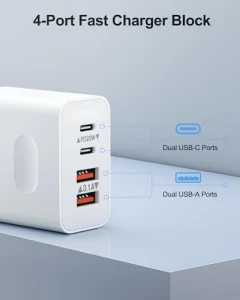 USB C Wall Charger, 40W 4-Port Fast Charging Block, SHENZHEN OFSPOWER ELECTRONIC TECHNOLOGY CO., LTD.