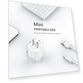 USB зарядное устройство с двумя портами, 3 шт. — Кабели питания, LUOATIP
