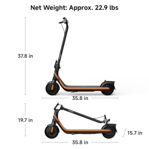Электрический самокат для детей 6-14 лет с регулируемой высотой руля, Segway