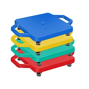 Доска-самокат для спорта с ручками, напольный самокат для детей, tujol