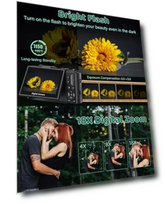 5K Цифровая камера для фотографии — Цифровые компактные фотоаппараты