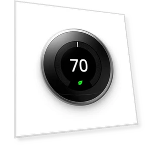 Умный термостат с функцией обучения — Программируемые термостаты, Google Nest