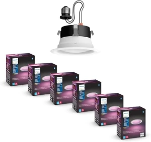 Умные светодиодные светильники для встраивания, Philips Hue