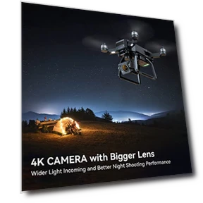 GPS Дрон с камерой 4K — Квадрокоптеры и дроны, Bwine