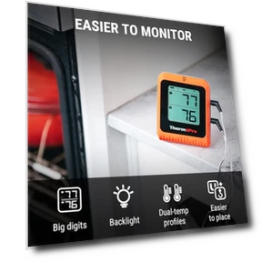 Беспроводной термометр для мяса с Bluetooth, 2 датчика — Термометры, ThermoPro
