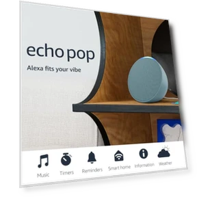 Компактная умная колонка с Alexa — Микрокассетные диктофоны, Amazon