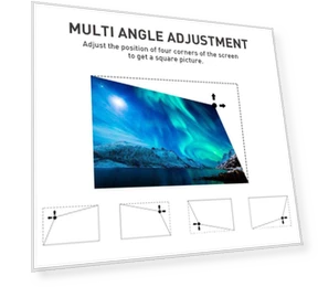 Портативный 4K Ultra HD DLP мини-проектор — Проекторы