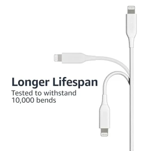 Кабель для зарядки Lightning — USB-A, 2 шт., Amazon Basics