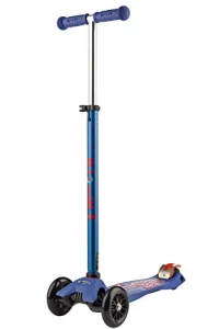 Детский самокат Maxi Deluxe с 3 колесами и наклоном для управления, Micro