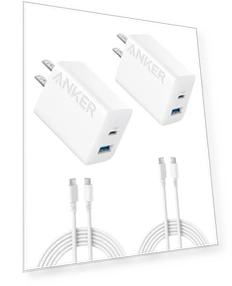 Быстрый зарядный блок USB C — Сетевые зарядные устройства, Anker