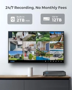 8-канальная система видеонаблюдения 4K — Камеры видеонаблюдения, Reolink