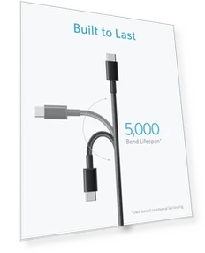 Кабель USB C to USB C, быстрая зарядка 60W — Кабели питания, Anker