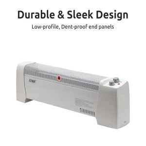 Напольный конвекционный обогреватель с регулируемым термостатом, EZ-HEAT