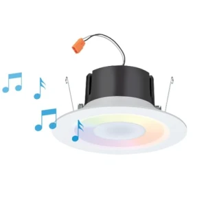 Умная встраиваемая светодиодная лампа с динамиком, Juno