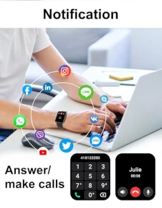 Умные часы с функцией ответа/совершения звонков — Фитнес-браслеты, Dakofied