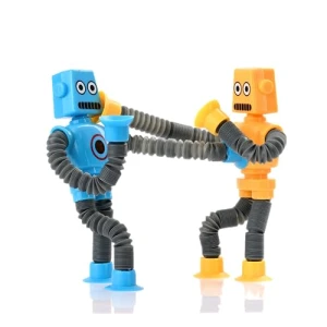 Сенсорные игрушки-роботы с выдвигающимися трубками, NUTTY TOYS