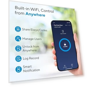 Умный замок с WiFi и датчиком двери — Домашние системы безопасности, ULTRALOQ