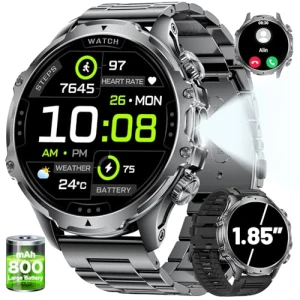 Умные часы для мужчин с LED фонариком — Умные часы, LIGE