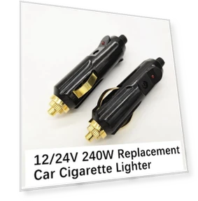 Адаптер питания для прикуривателя автомобиля 12/24V 240W 20A — Прикуриватели и запчасти