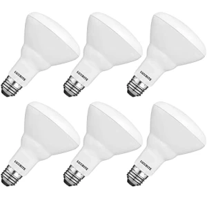 6-Pack LED лампы BR30, эквивалент 65W, 6500K дневной свет, диммируемые, 650 люмен, LUXRITE