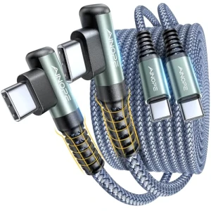 Кабель USB C к USB C 60W 2 шт. 2 м, AINOPE