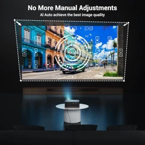 4K Домашний кинотеатр проектор с WiFi 6 и Bluetooth 5.2 — Проекторы, HAPPRUN