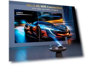 4K проектор с поддержкой 5G WIFI и Bluetooth — Проекторы, GooDee