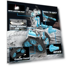 STEM Робот для детей — Конструкторы, Suplanet