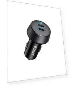 Автомобильное зарядное устройство USB-C, 40W 2-портовое — Кабели питания, Anker