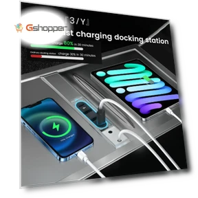 Док-станция с LED подсветкой и слайд-крышкой — USB хабы