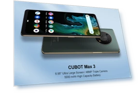 MAX 3, 6.95-дюймовый ультра большой экран, 4GB+64GB, мини планшет, 48MP тройная камера, 5000mAh, NFC, Android 11, 4G... — Смартфоны и аксессуары, Cubot