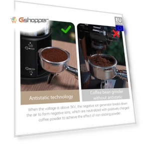 Кофемолка с коническими жерновами — Электрические ножевые кофемолки, HIBREW