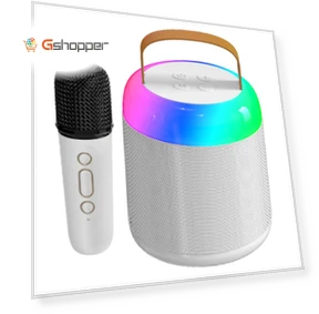 Домашний кинотеатр с RGB подсветкой и беспроводным микрофоном — Портативные колонки с Bluetooth, VIMAI