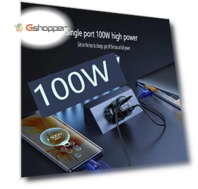 Автомобильное зарядное устройство быстрой зарядки 100W — Зарядные устройства, Baseus