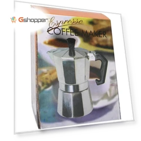 Алюминиевая кофеварка Moka для эспрессо — Кофеварки гейзерные